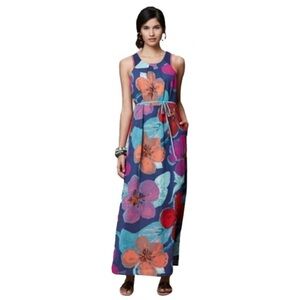 Maeve long floral dress